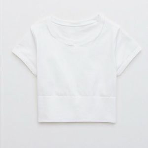 OFFLINE By Aerie Sidewalk Seamless Cropped T-Shirt